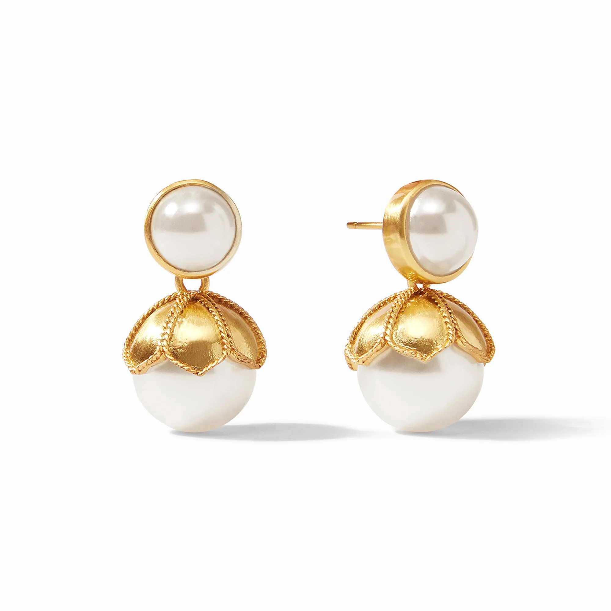 DELPHINE PEARL STATEMENT EARRING