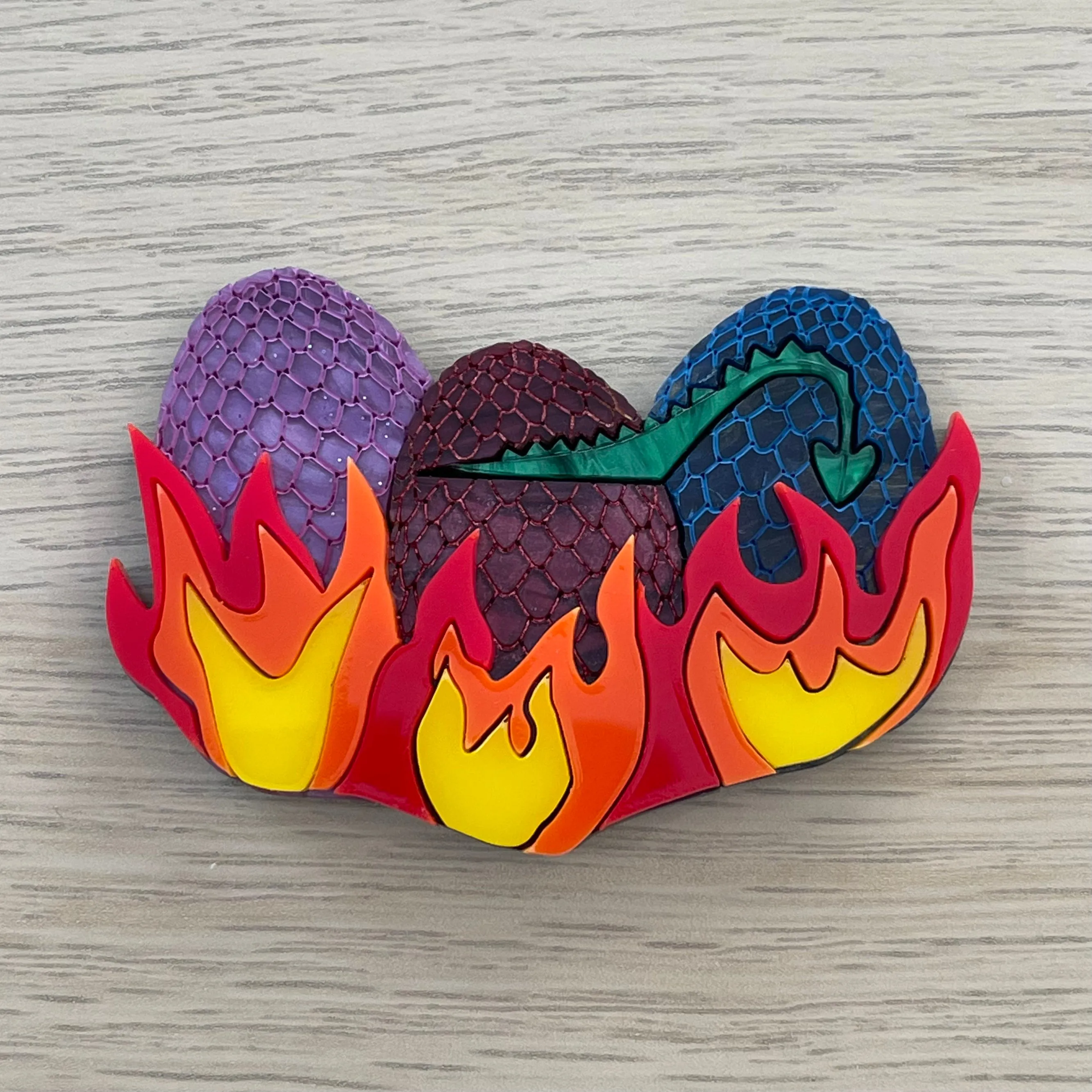 Dragon eggs- Brooch
