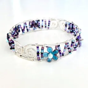 Duet Spiral Wire Wrap Bangle Class