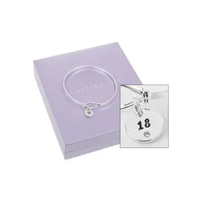 Equilibrium Disk Loop Bangle 18th