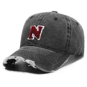 Fashion New Women Men Cotton Washed Baseball Cap Four Season Outdoor Vintag Visor Casual Cap Hat For Women Men