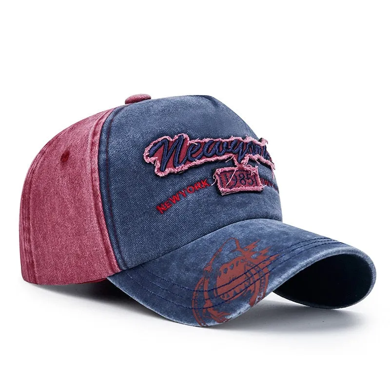 Fashion Women's Cap Cotton Summer Men's Snapback Letter Embroidery Dad Hat Kpop Baseball Cap Male Bone Casquette Truck