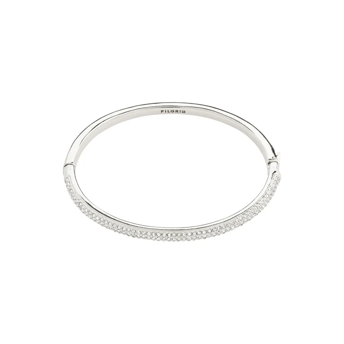 Focus Recycled Crystal Bangle Bracelet