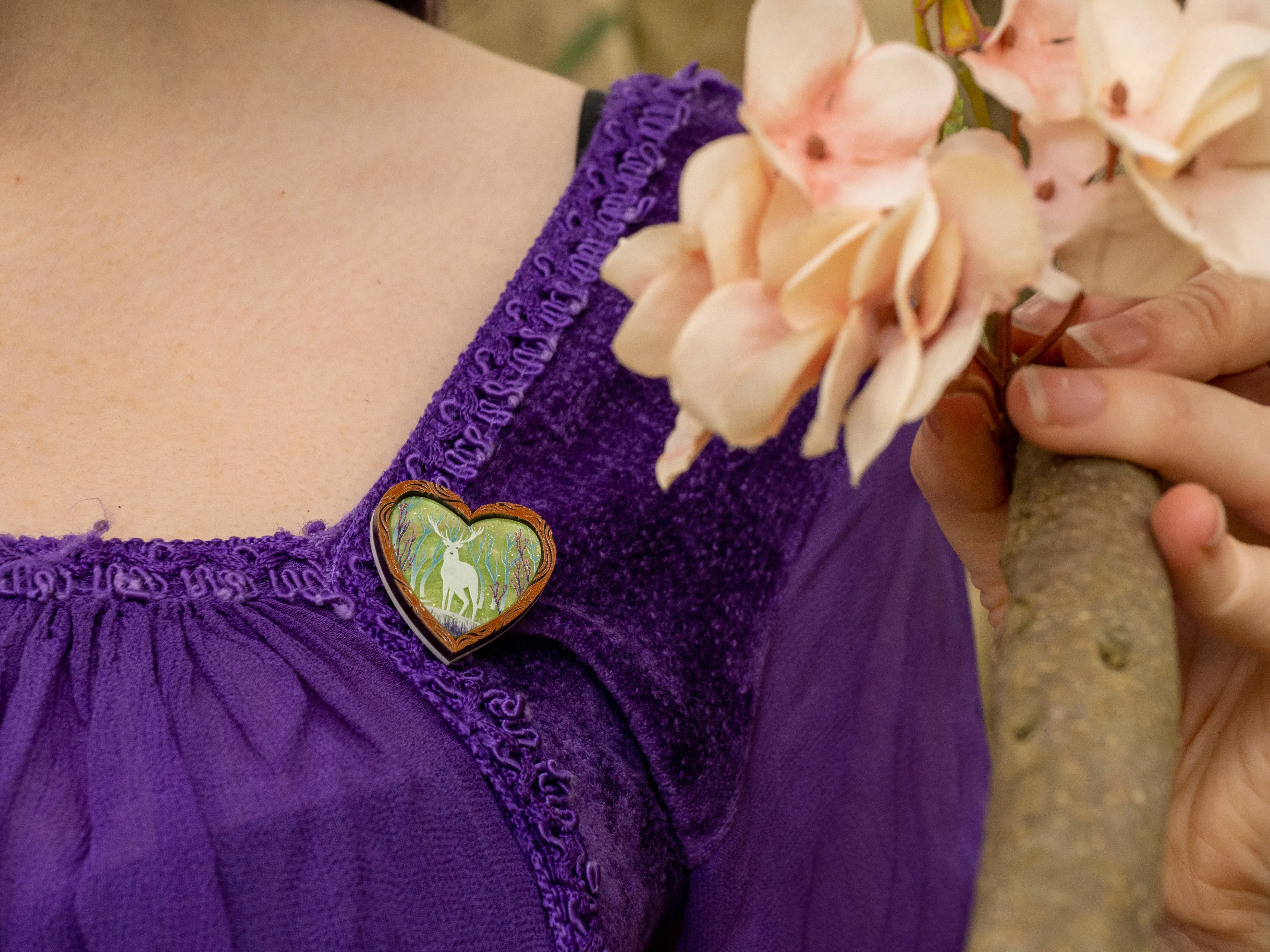 Heart of the forest - Mini Brooch