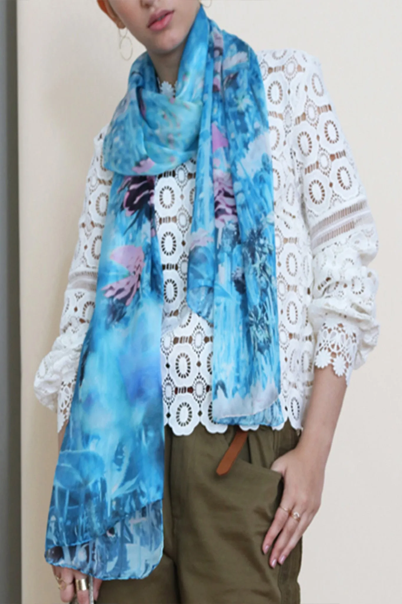 JANE CARR Prairie Stole Scarf