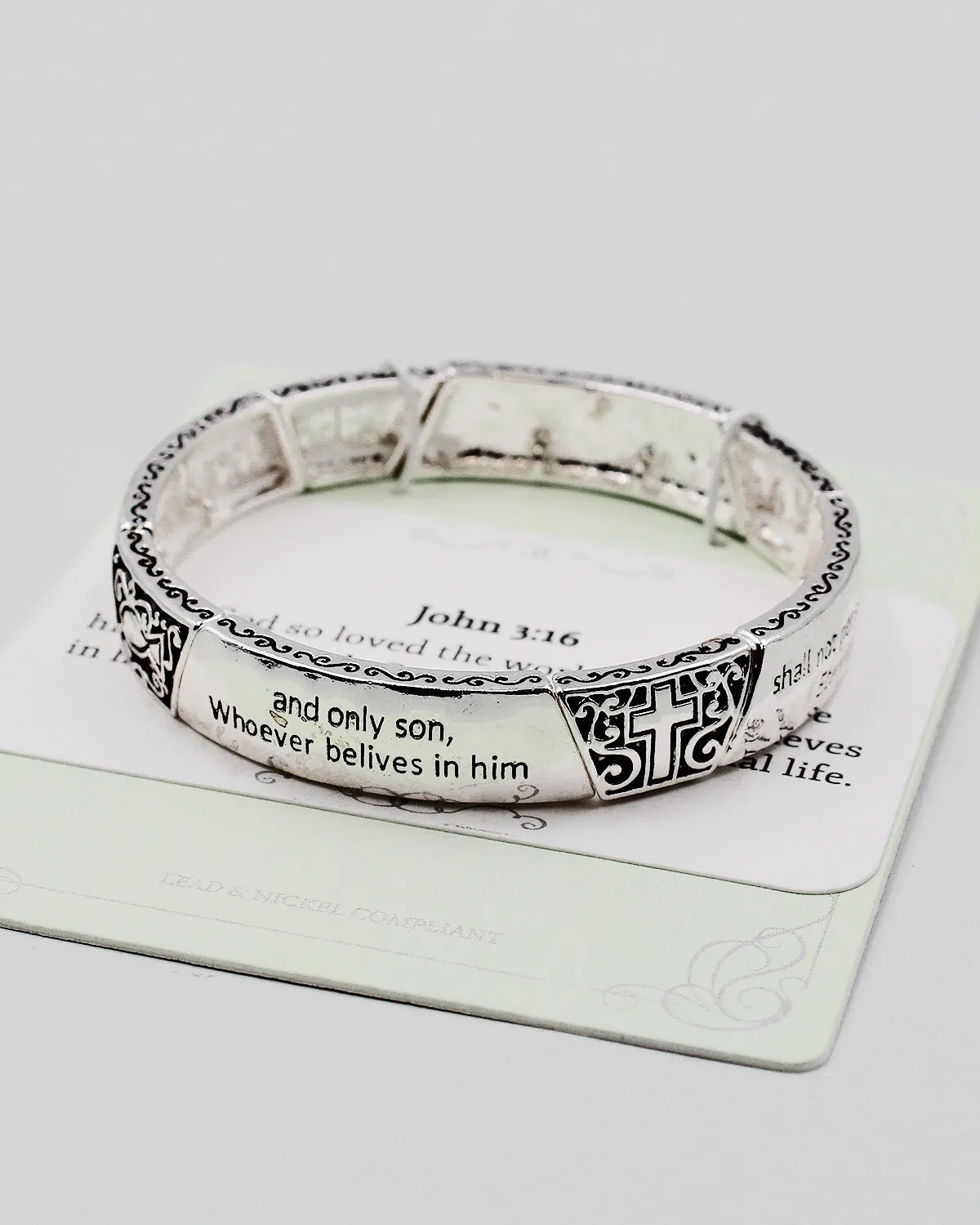 JOHN 3:16 Stretch Bracelet