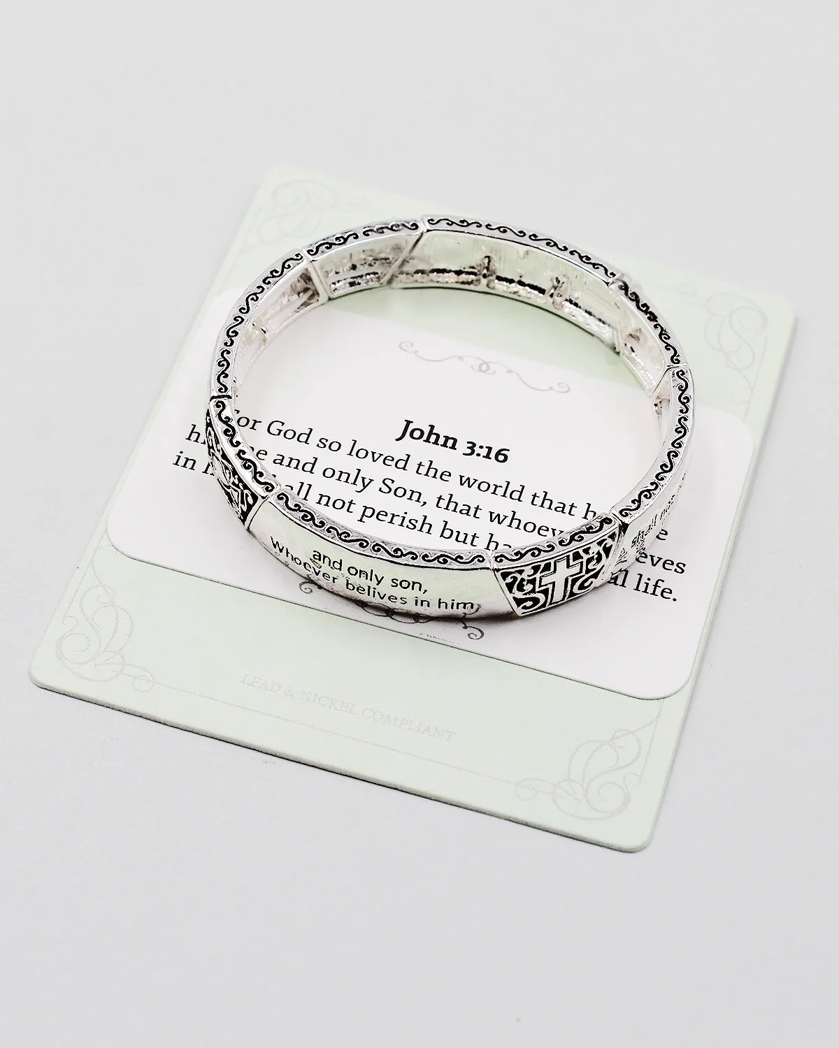 JOHN 3:16 Stretch Bracelet