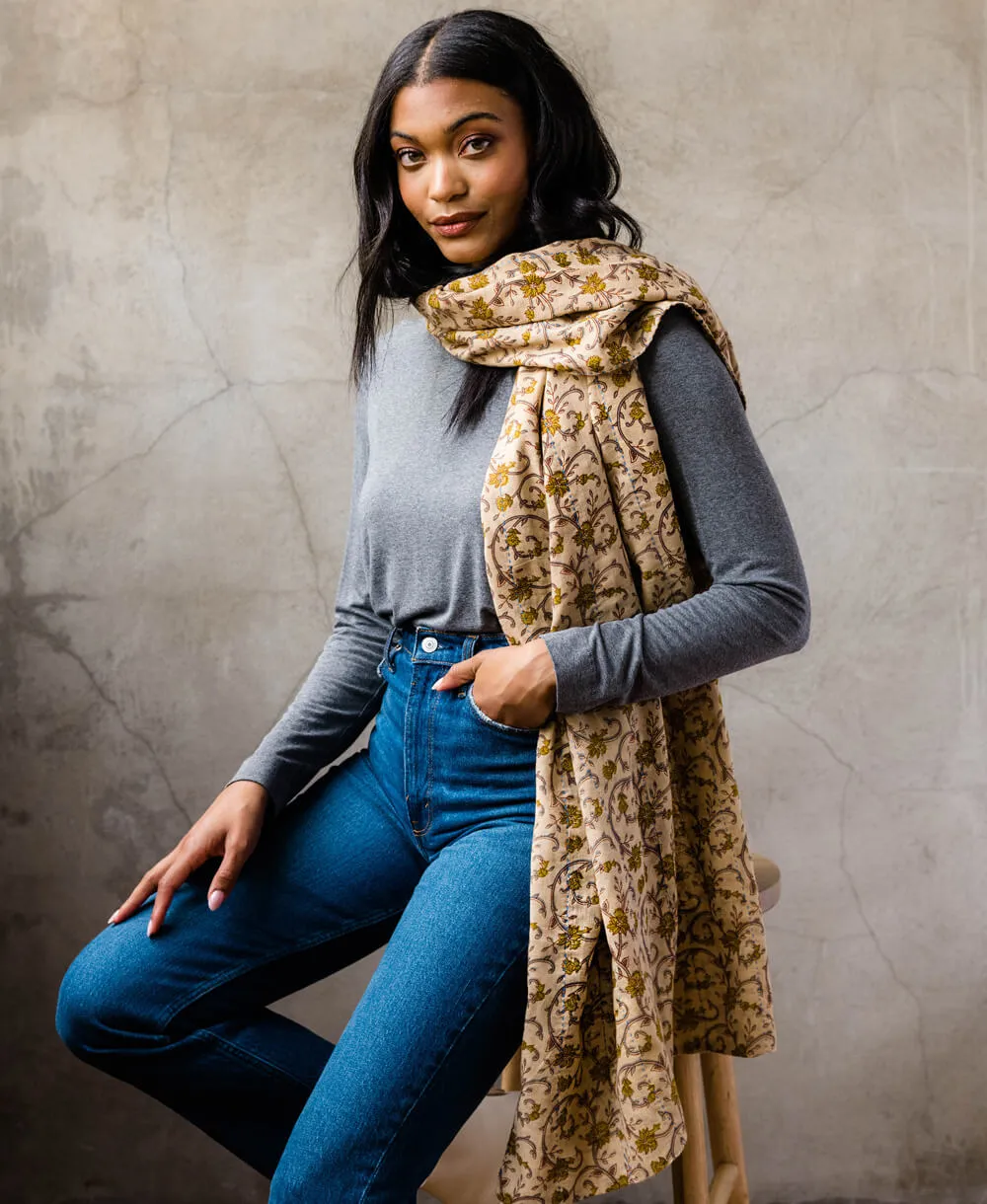 Kantha Long Scarf - No. 230730