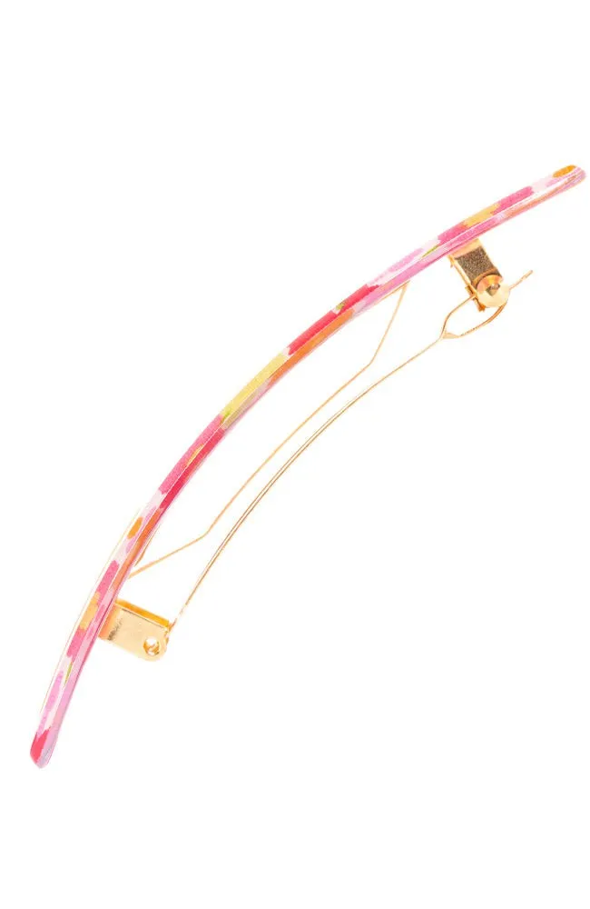 Kona Long & Skinny Barrette - Osaka Pink