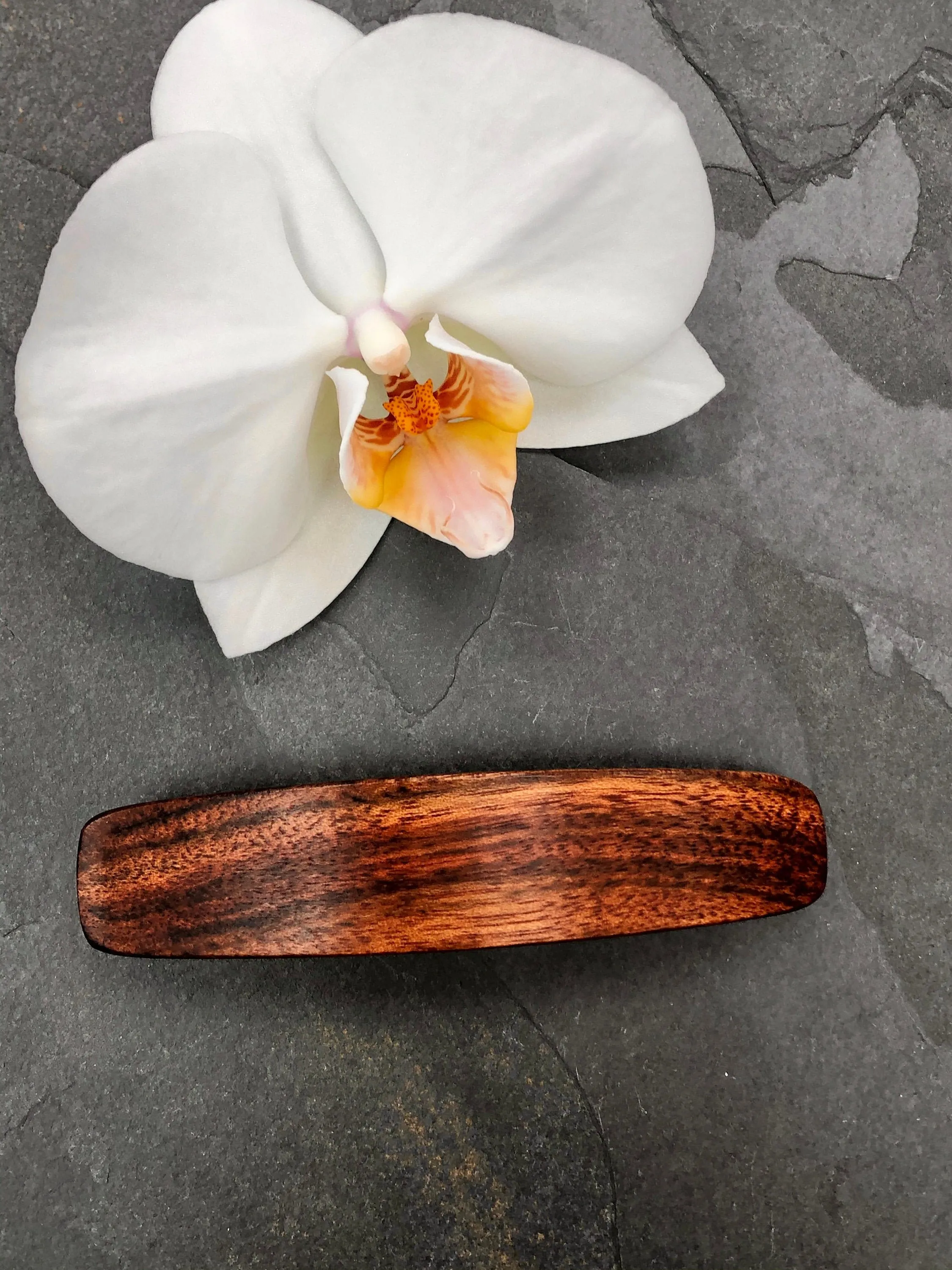 Large Chechen wood hair clip