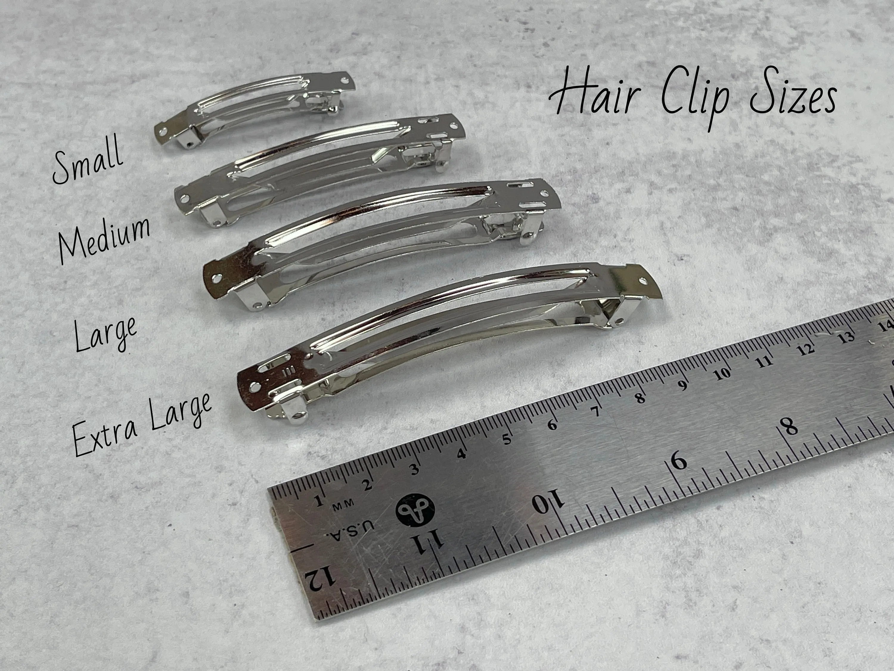 Large Chechen wood hair clip