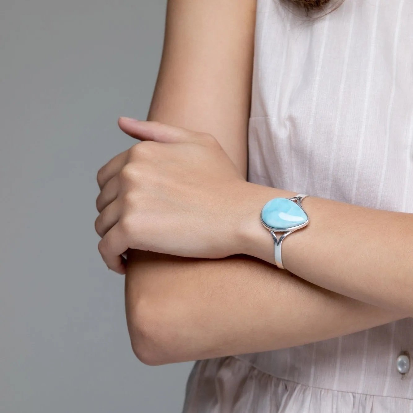 Larimar Cuff Bracelet Marina