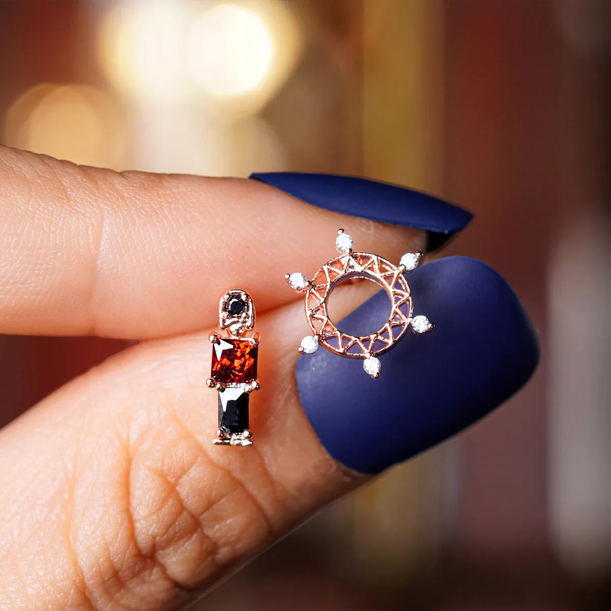 LONDON LADY Earrings / Piercings Set
