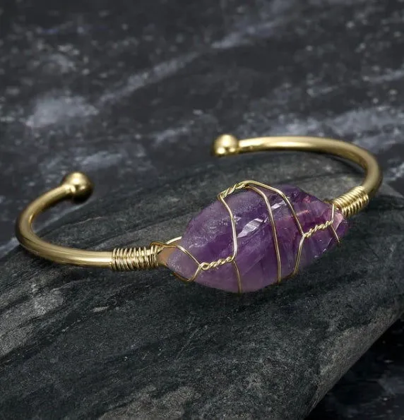 LovelyRLovely Asgard Natural Gemstone Bangle