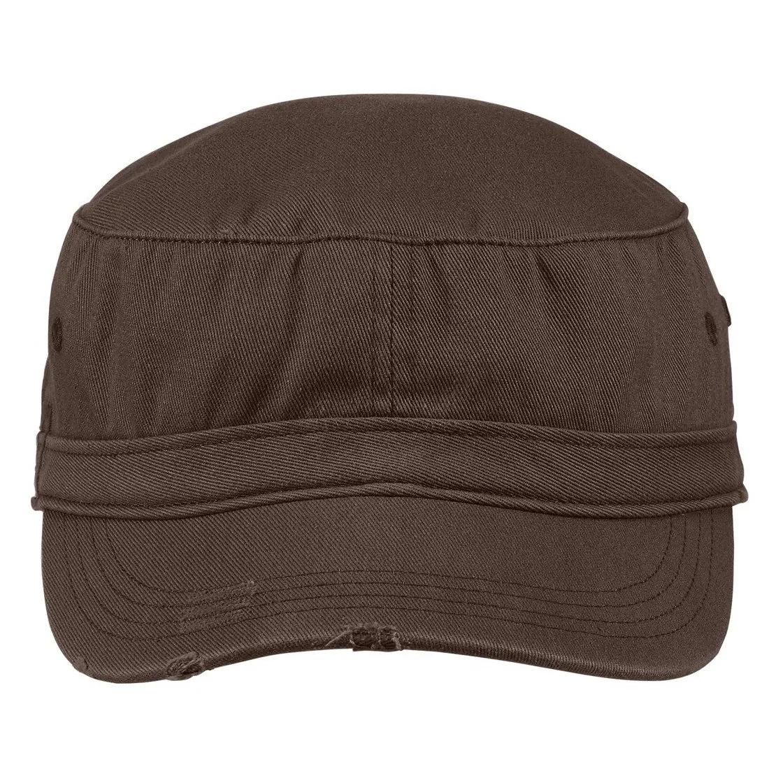 Mafoose Military Style Distressed Enzyme Washed Cotton Twill Caps in 4 Colors
