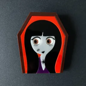 MARCIA & GINO Acrylic Brooch, Halloween 2023 limited editions