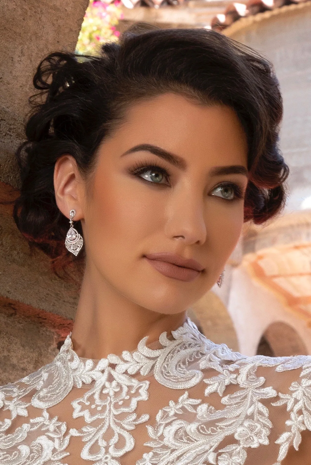 Margaux Vintage Inspired Dangle Earrings