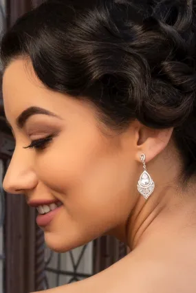 Margaux Vintage Inspired Dangle Earrings