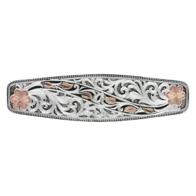 Montana Silversmiths Women's Winding Leaves in Fall Barrette Multi One Size