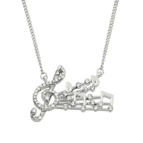 Musical Note Pendant Necklace