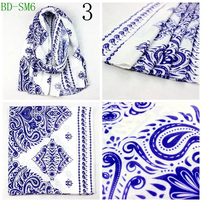 MYP042 Beach floral fashion printed scarf