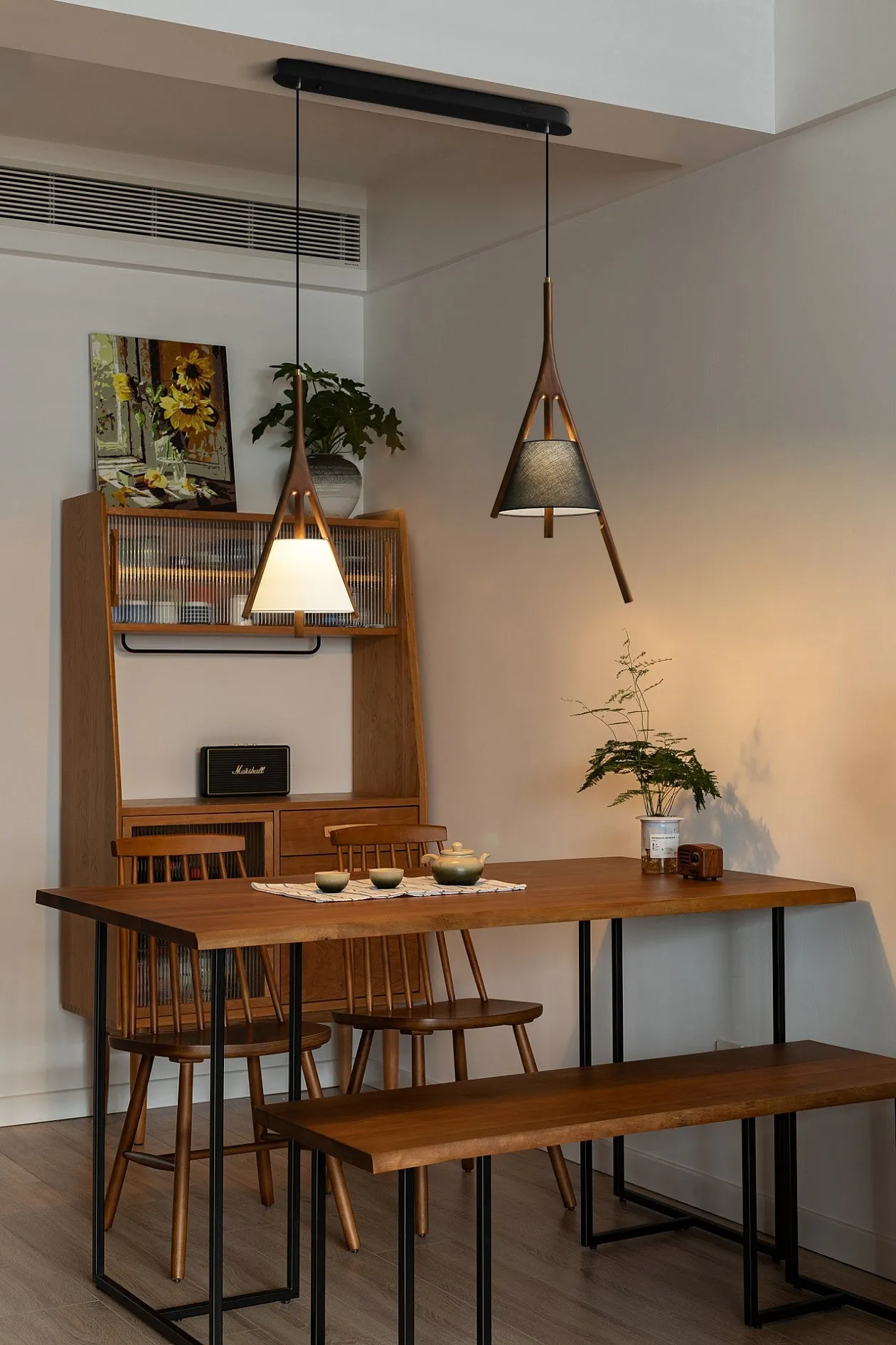 Nanzhi Wood Pendant Lamp