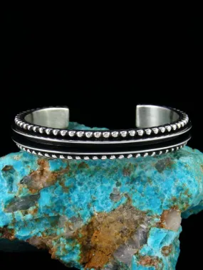 Native American Sterling Silver Cuff Bracelet