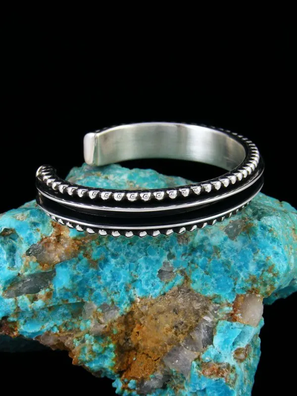 Native American Sterling Silver Cuff Bracelet