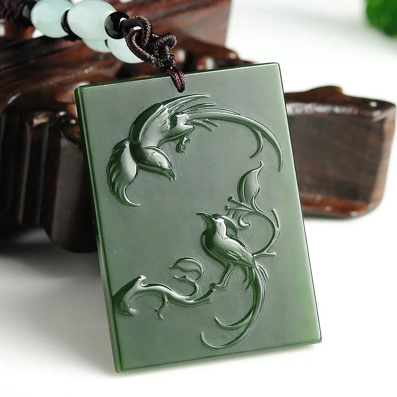 Natural Jade Pendant Nephrite Pendant PT130