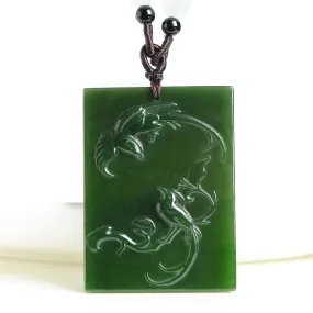 Natural Jade Pendant Nephrite Pendant PT130