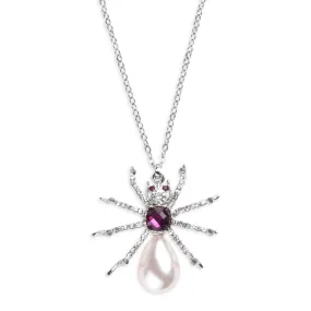 Pearl Spider Pendant
