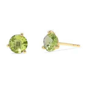 Peridot Studs