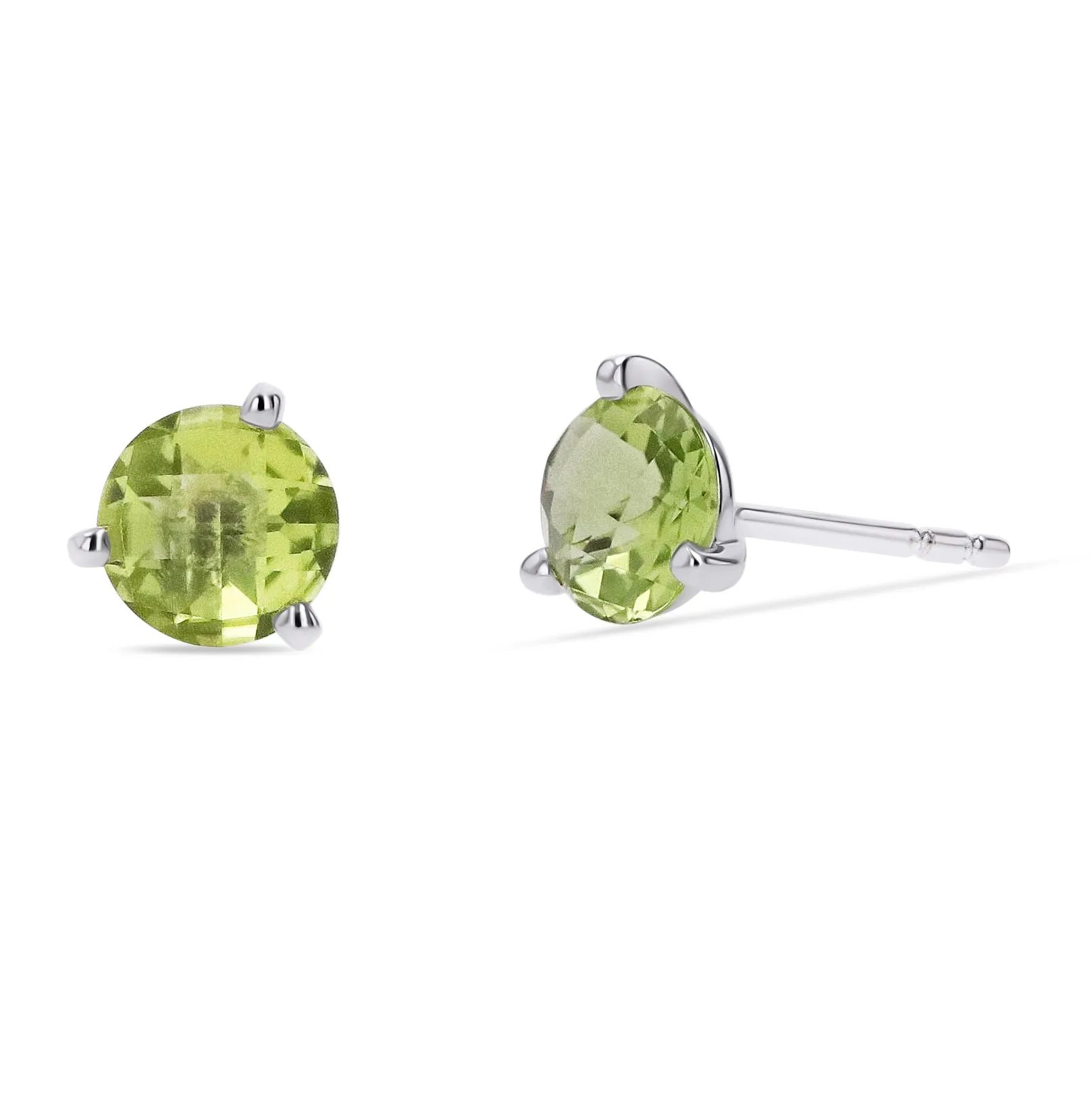 Peridot Studs