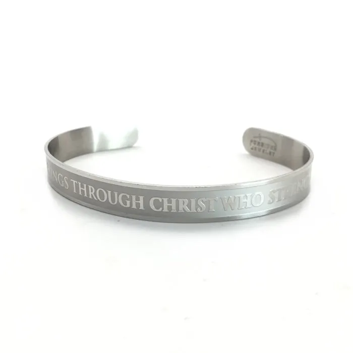 Phil 4:13 I Can Do All Things Cuff