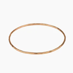Plain Hammered Bangle