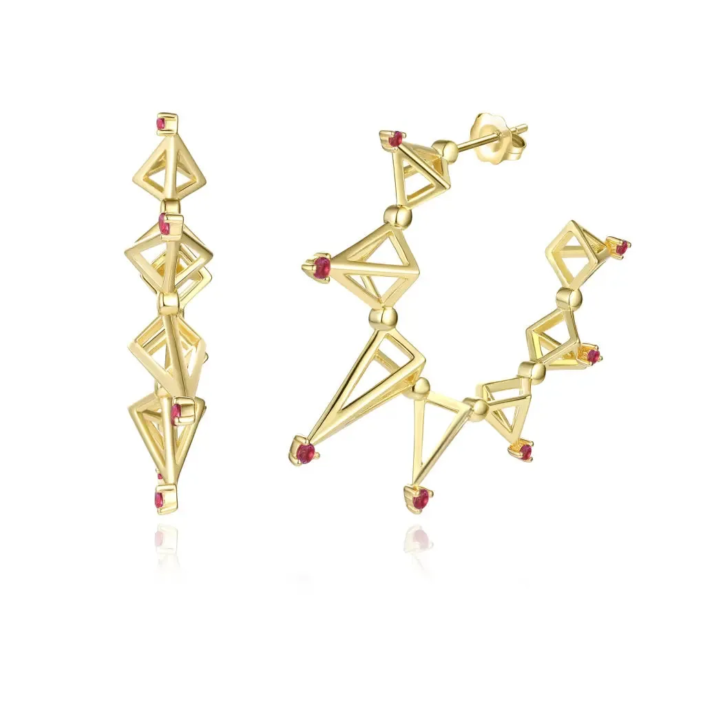 Polaris Hoops - Ruby