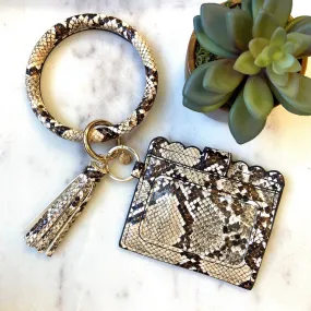 Pretty Simple - CARDHOLDER WITH KEYRING BANGLE & TASSEL