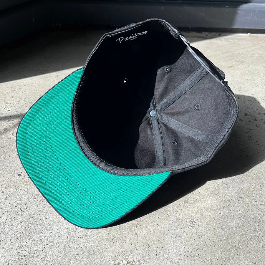 Providence Snapback Cap - Black