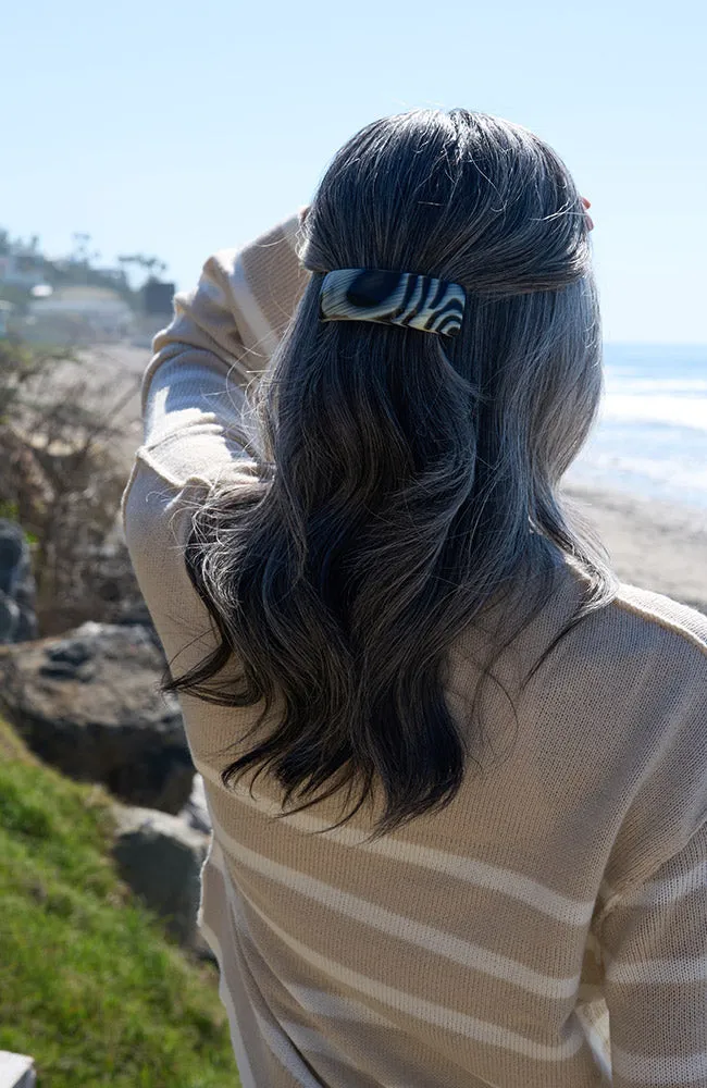 Rectangle Volume Barrette - Classic