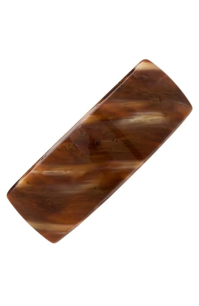 Rectangle Volume Barrette - Classic