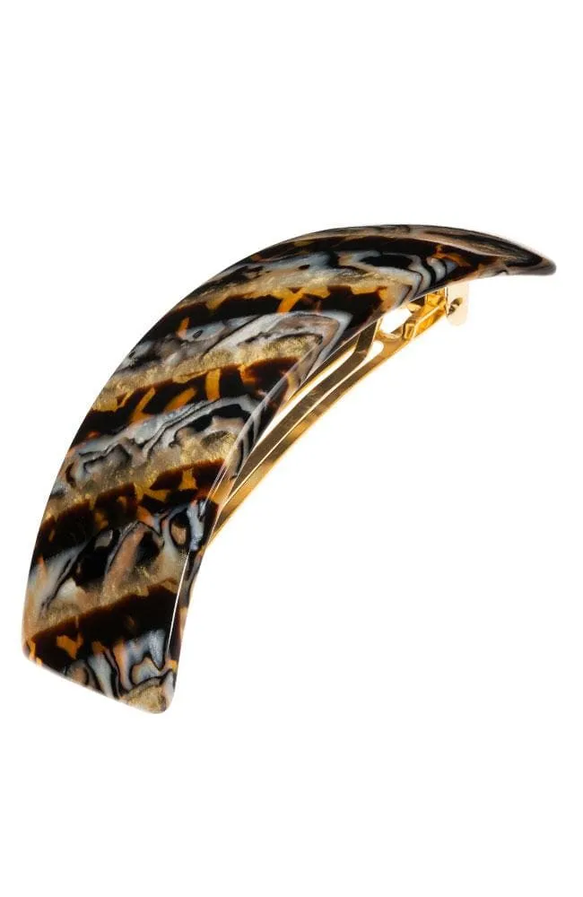 Rectangle Volume Barrette - Classic