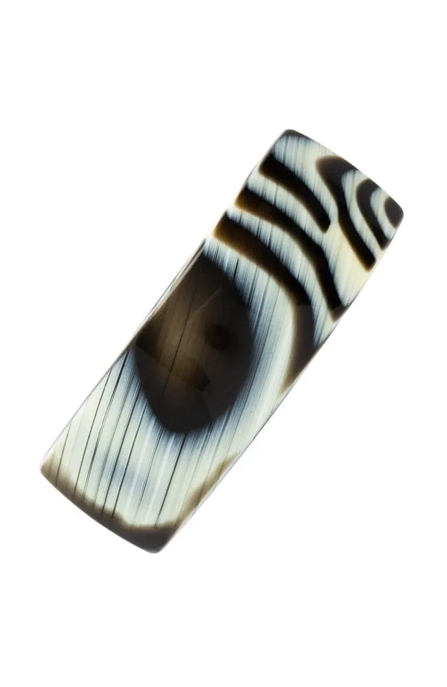 Rectangle Volume Barrette - Classic