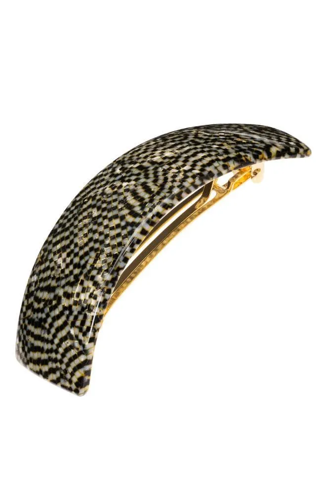 Rectangle Volume Barrette - Classic