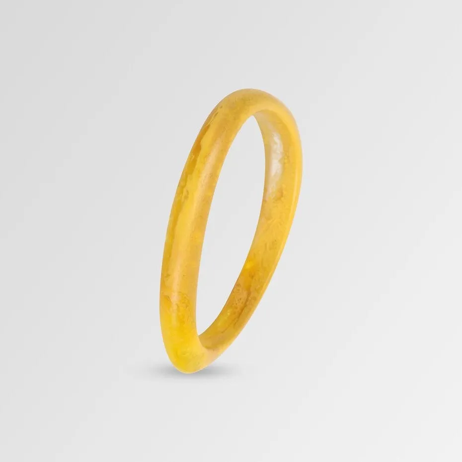 Rock Wishbone Bangle - Warm Tones