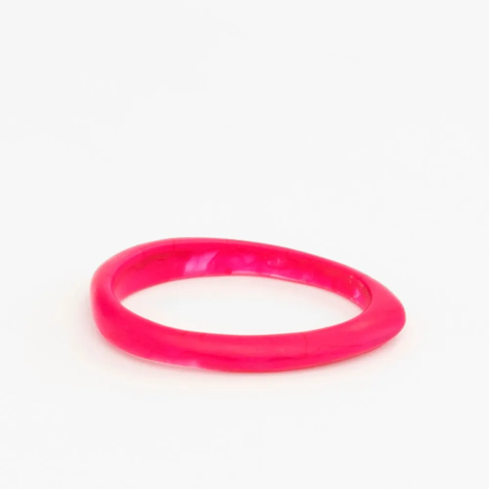 Rock Wishbone Bangle - Warm Tones
