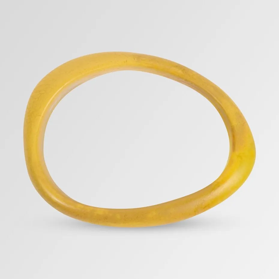Rock Wishbone Bangle - Warm Tones