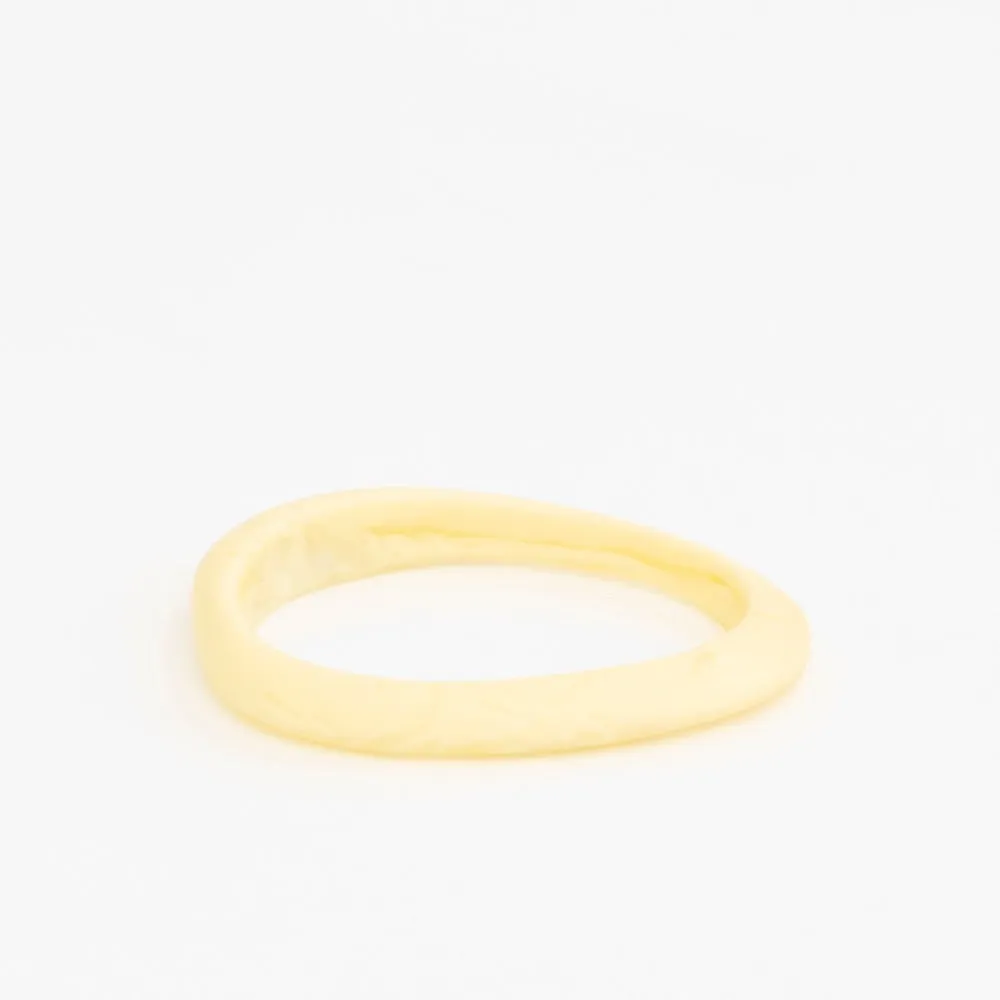 Rock Wishbone Bangle - Warm Tones