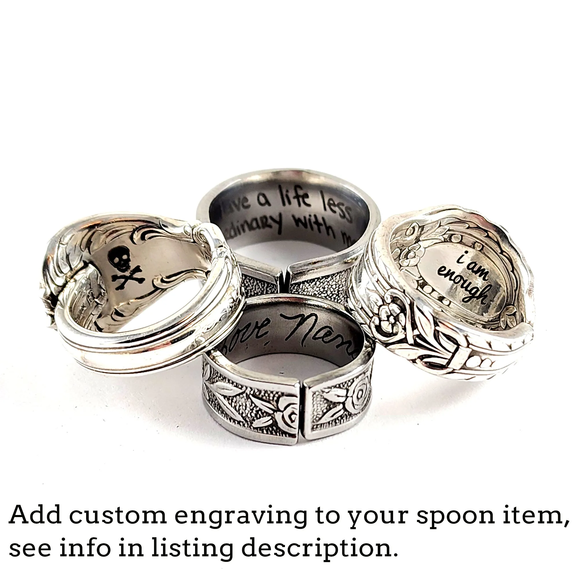 Rogers Rosemary Thin Spoon Bangle