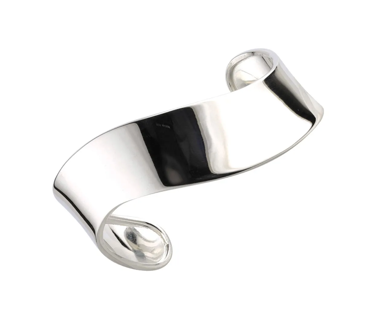 Rolling Wave Cuff Bangle