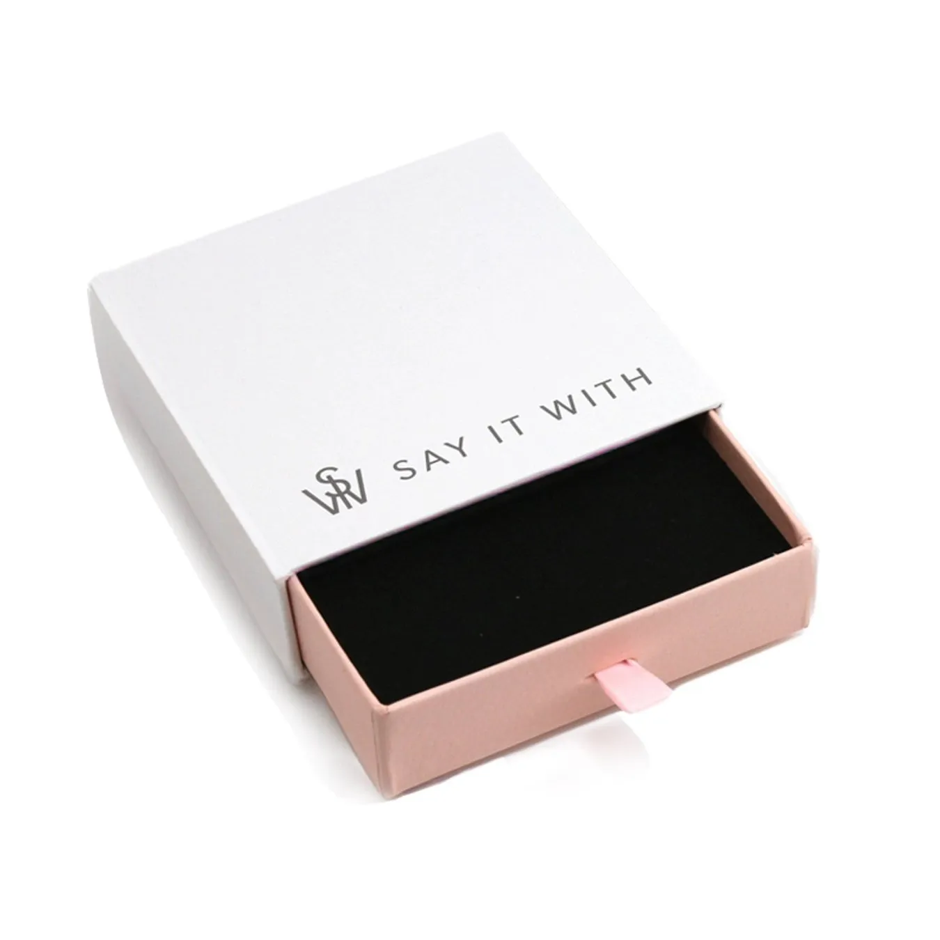 Rose Gold Hinged Stone Bangle - Stainless Steel